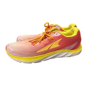 Altra Rivera 2 Womens 10 Road Running Shoes Pink Yellow Orange Zero Drop